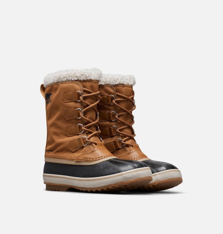 Mens Snow Boots Brown/Black - Sorel 1964 Pac™ Nylon - 265-ISCQDV